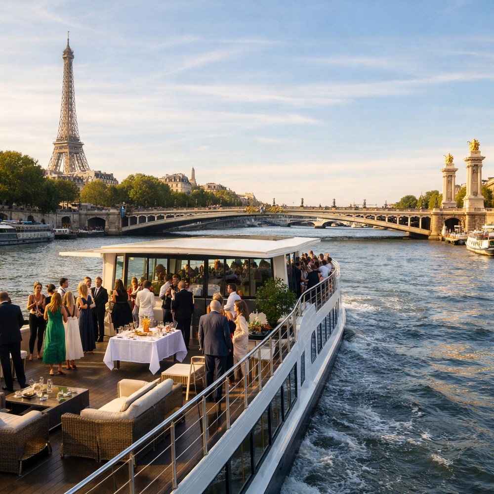 Naviguez l&rsquo;Unique avec la Privatisation de Péniches à Paris